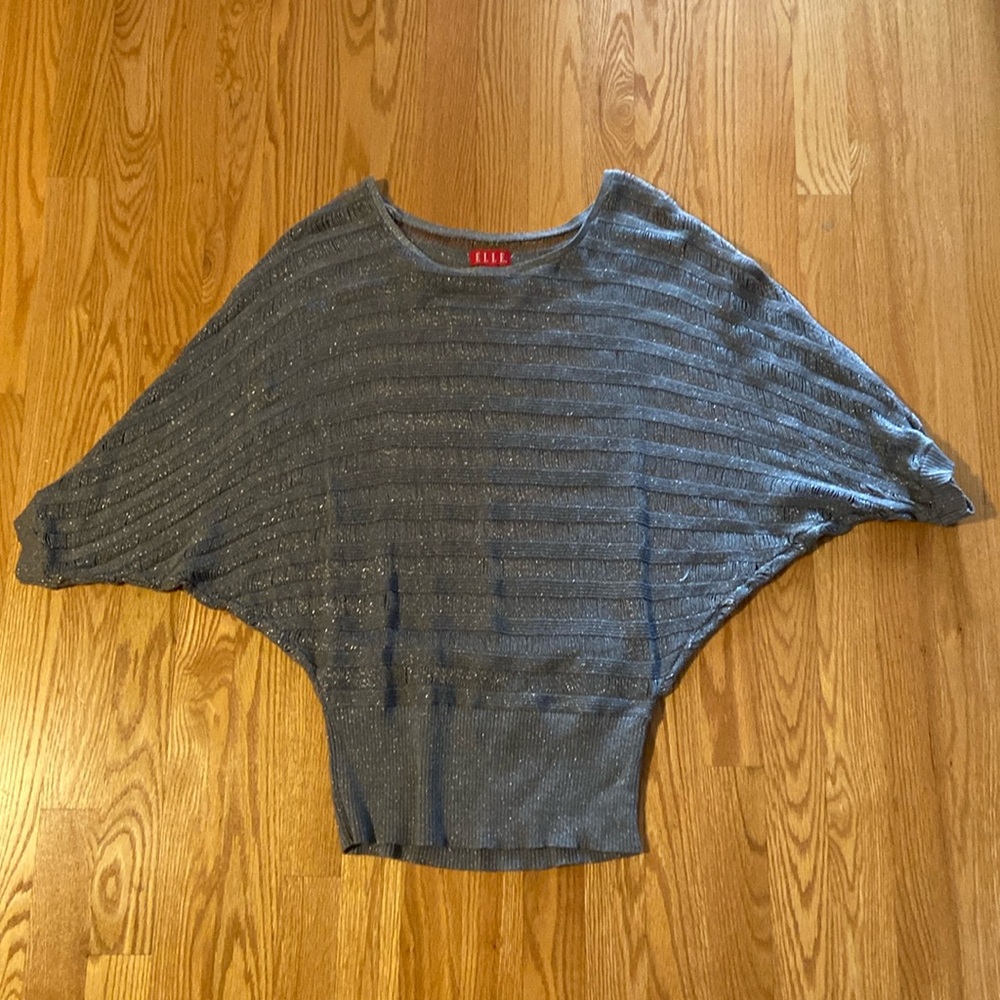 Silver Holiday sweater